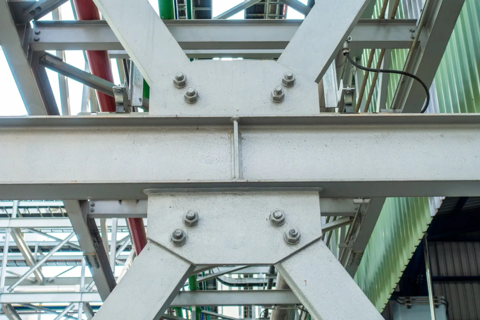 Verschraubte Stahlverbindung